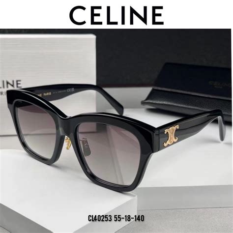 Celine Triomphe CL40253F Cat Eye Sunglasses .